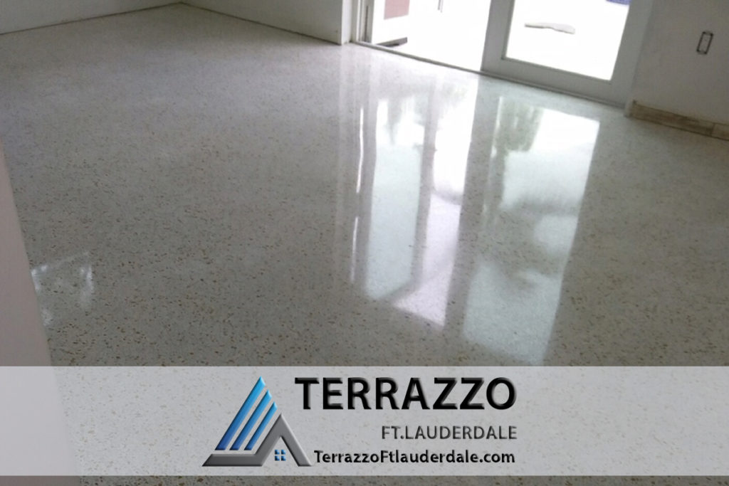 Terrazzo Floor Polish Process Ft Lauderdale