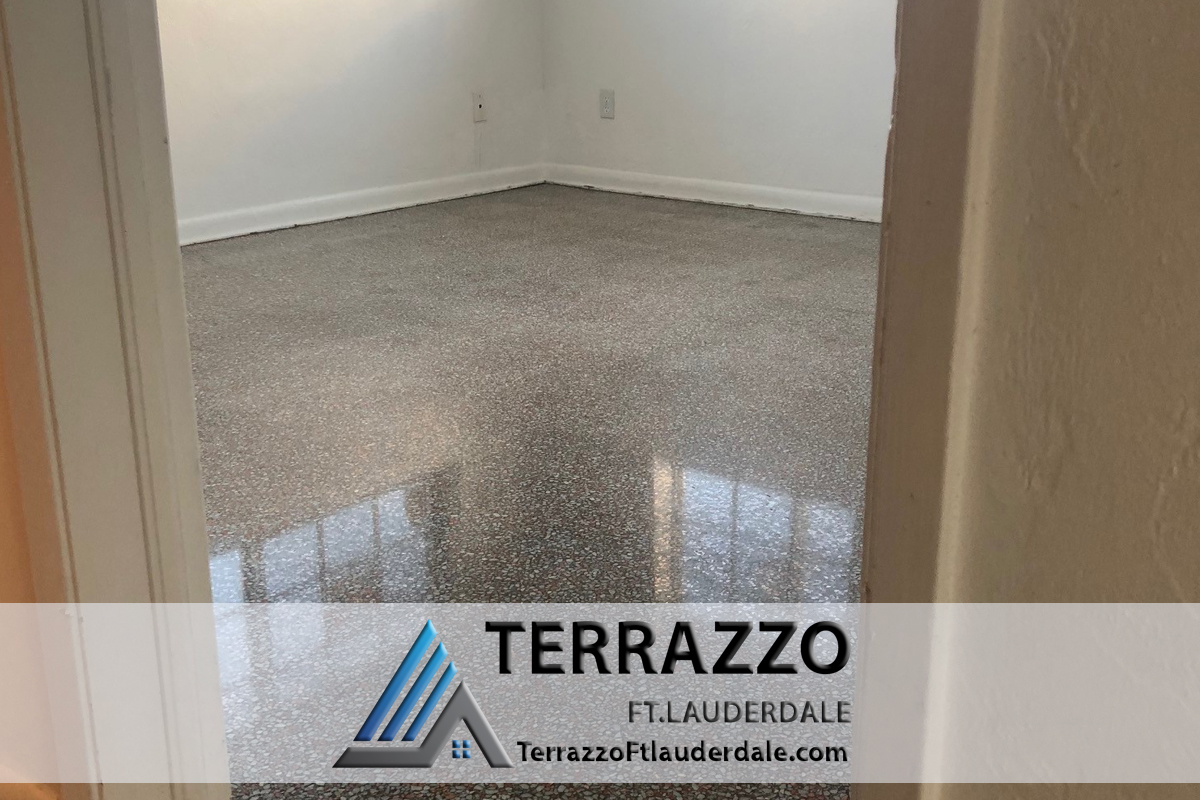 Terrazzo Floor Restoring Process Ft Lauderdale