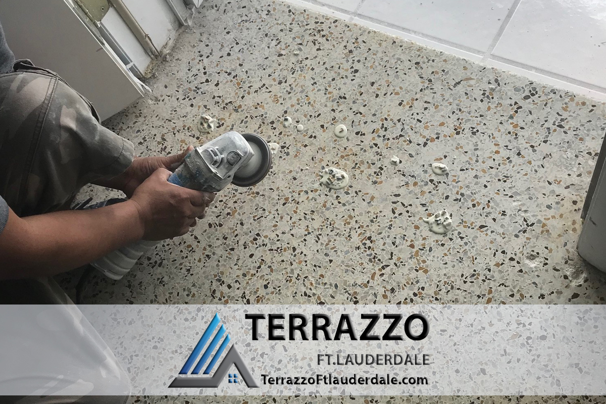 Terrazzo Floor Restoring Ft Lauderdale