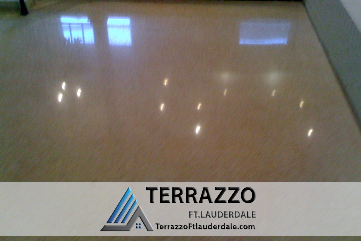 Terrazzo Floor Polished Service Ft Lauderdale
