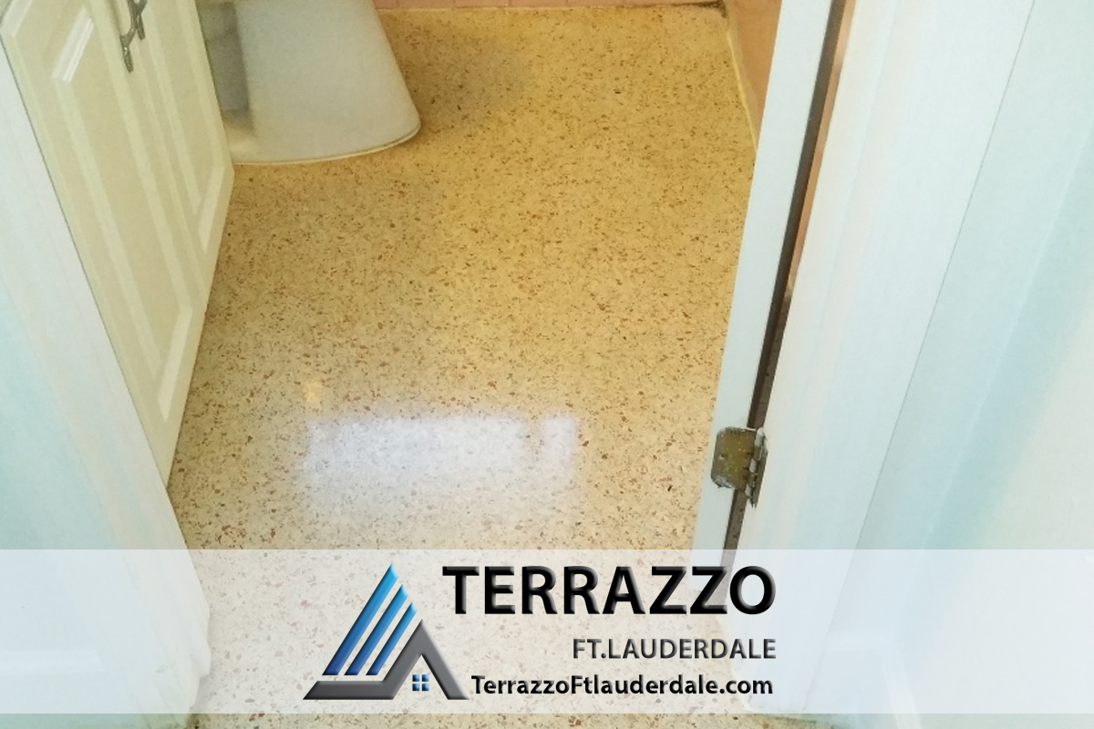 Terrazzo Floor Polishing Process Ft Lauderdale