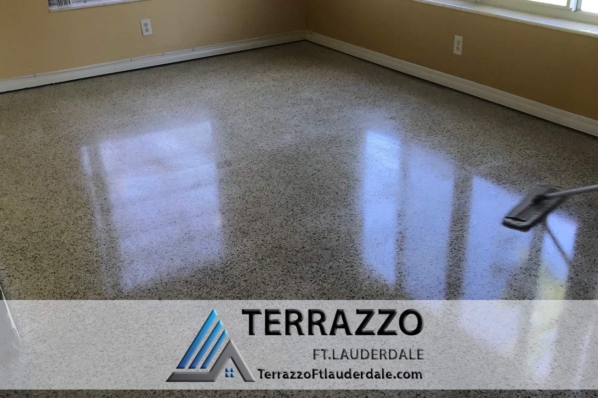 Crack Restoration Terrazzo Floor Ft Lauderdale