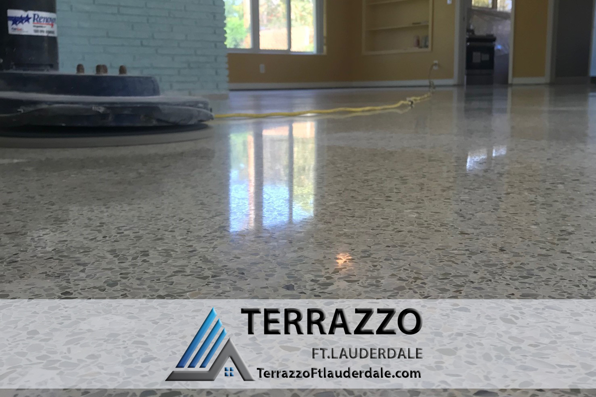 Restoring Terrazzo Floor Service Ft Lauderdale