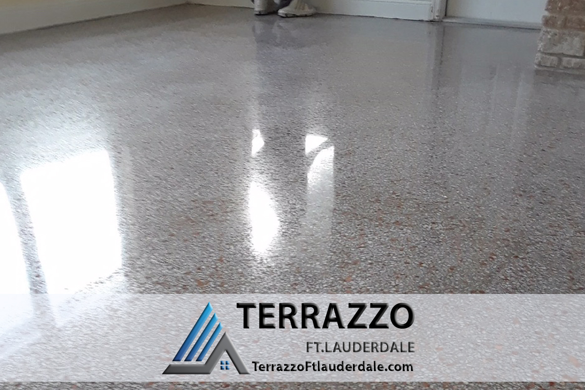 Terrazzo Floor Installing Process Ft Lauderdale