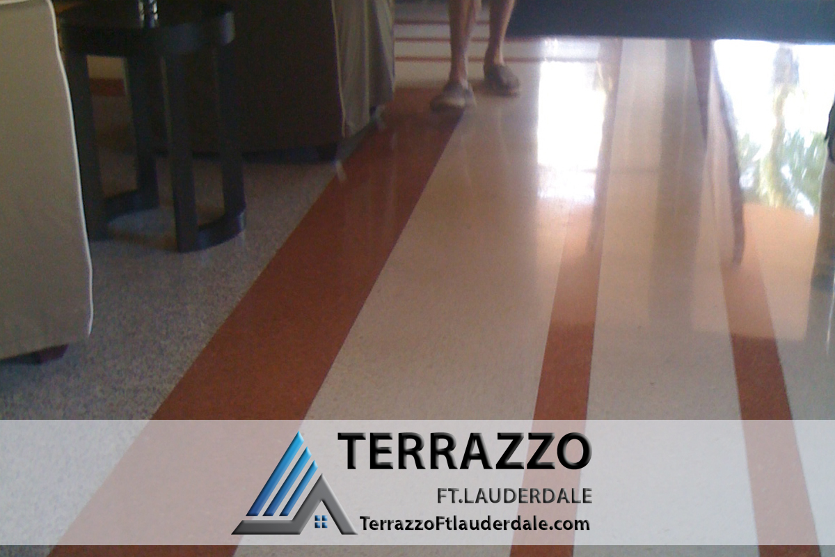 Terrazzo Floor Restoring Process Ft Lauderdale